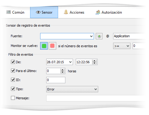 Administrador de monitoreo de red